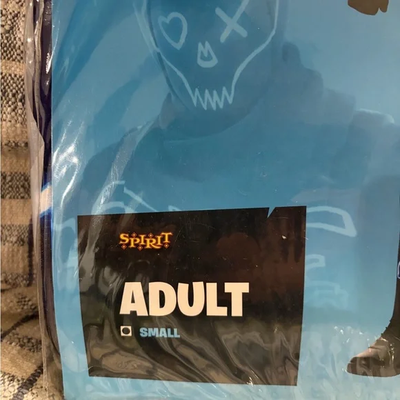 Fortnite Party Trooper Costume - Black and Blue - Spirit - Picture 2 of 4